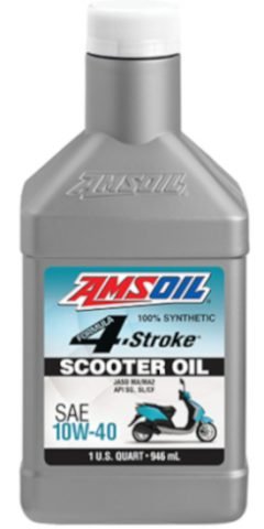 AMSOIL Huile synthetique pour scooter Formule temps ASO