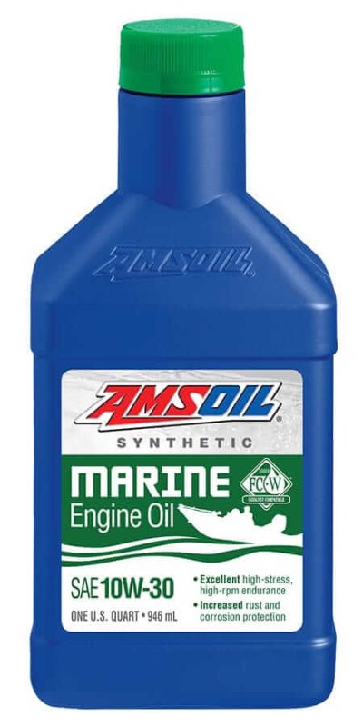AMSOIL 10W 30 Synthetic Marine Engine Oil WCT