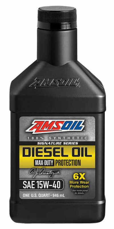 amsoilSignature Series Max Duty Synthetic Diesel Oil 15W 40DME