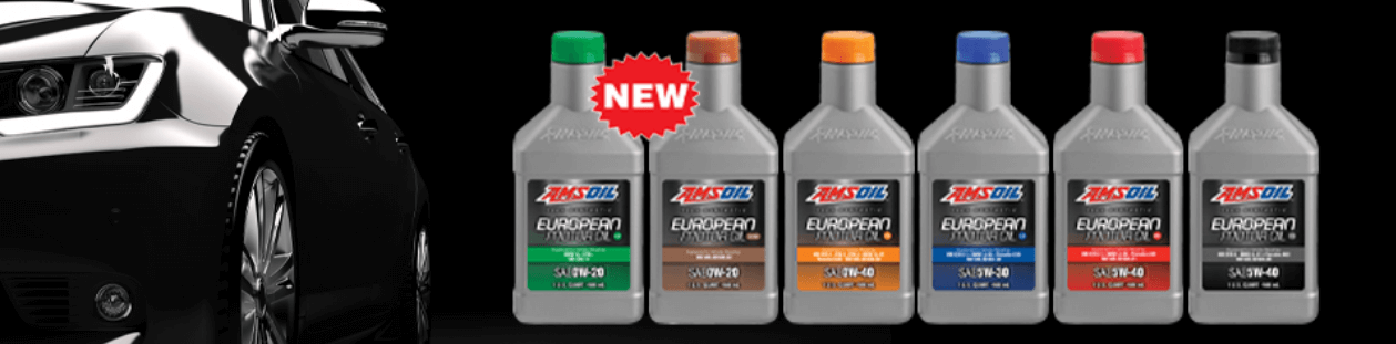 Huiles synthétiques AMSOIL pour véhicules européens