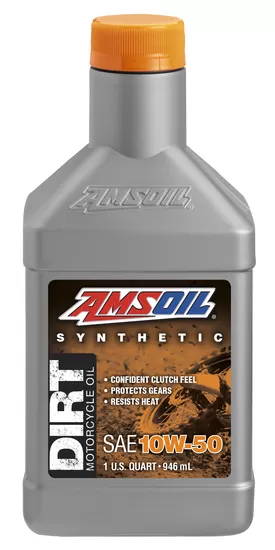 W Amsoil Synthetique Dirt Bike Huile Pinte DBQT