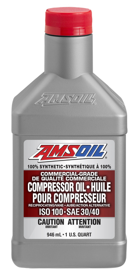 Amsoil synthetique Compressor Oil ISO SAE Quart PCKQTC