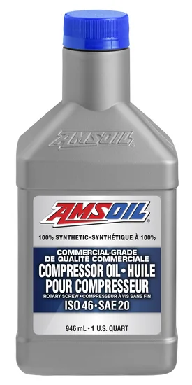 Amsoil synthetique Compressor Oil ISO SAE Quart PCIQTC