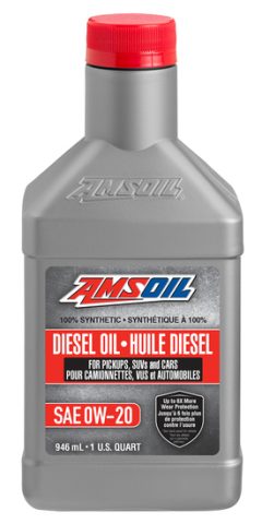 Amsoil synthetique Diesel huile SAE W Quart DPQTC