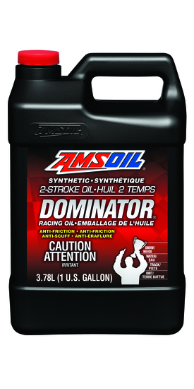 DOMINATOR® Amsoil Synthetique Stroke Racing Huile Gallon TDRGC