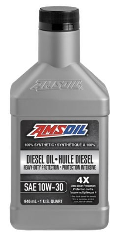 Heavy Duty Amsoil synthetique Diesel huile W Quart ADNQTC