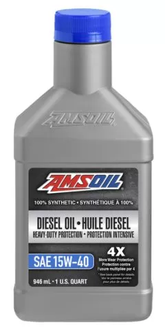 Heavy Duty Amsoil synthetique Diesel huile W Quart ADPQTC