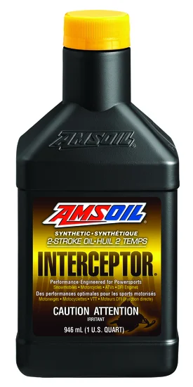 INTERCEPTOR® Amsoil Synthetique Stroke Huile Quart AITQTC