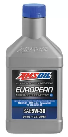 SAE W LS Moteur europeen synthetique huile Amsoil c b Quart AELQTC