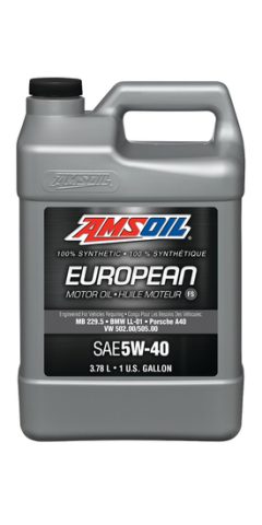 SAE W FS Moteur europeen synthetique huile Amsoil c b Gallon EFMGC