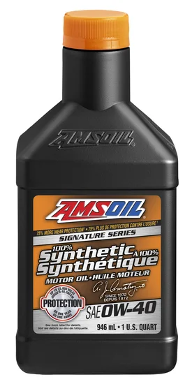 Signature Series W Synthetique moteur huile Amsoil c b Quart AZFQTC
