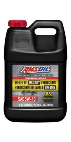 Signature Series Max Duty Amsoil synthetique Diesel huile W . Gallon DEOTPC