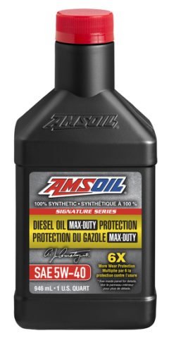 Signature Series Max Duty Amsoil synthetique Diesel huile W Quart DEOQTC