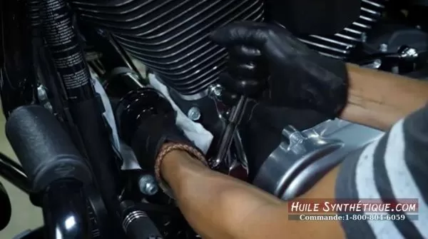 enlever filtre moto