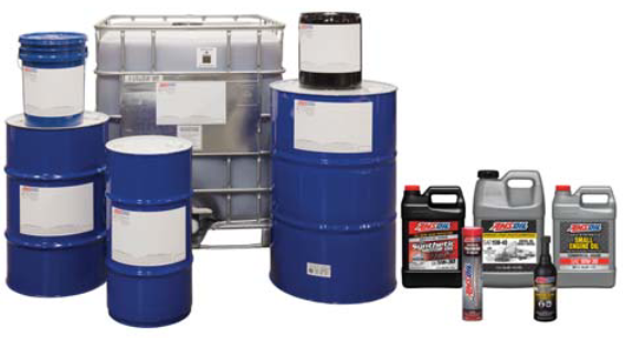 Gamme complète de produits AMSOIL pour comptes commerciaux