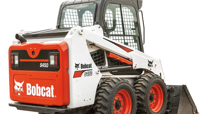Skid steer Bobcat S450 — huile hydraulique AMSOIL Québec