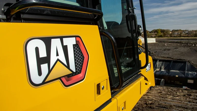 Équipement Caterpillar CAT — huile hydraulique et moteur AMSOIL