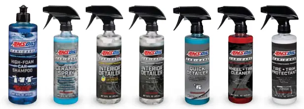 La gamme de produits d'entretien automobile AMSOIL