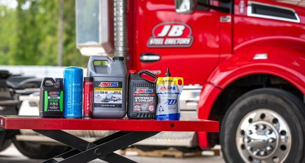 Gamme AMSOIL par produit : huile diesel, antigel, additif, filtre, graisse et transmission